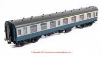 7P-001-802U Dapol BR Mk1 CK Corridor Composite Coach un-numbered in BR Blue and Grey livery with window beading